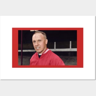 Bill Shankly Legend in Red Posters and Art